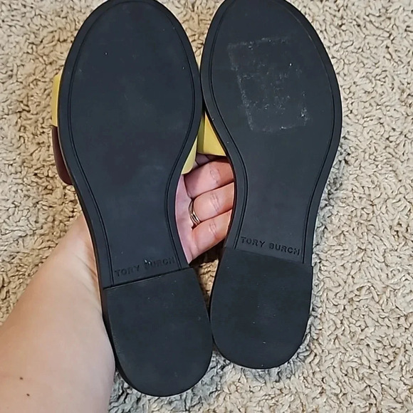 Tory Burch Everly Anatomic Slide Sandal - Leather - Multi Color - Picture 5 of 6